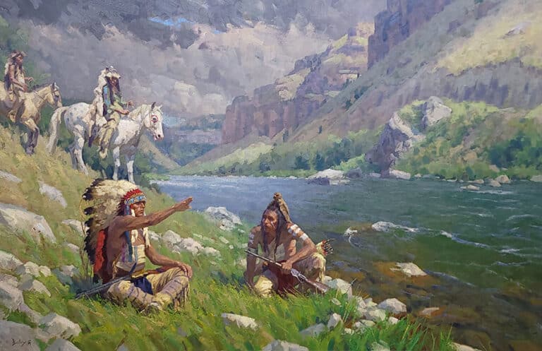 In Search Of The Shoshoni – SOLD
