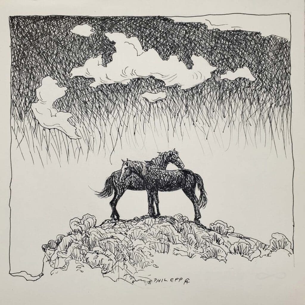 Two Horses – SOLD