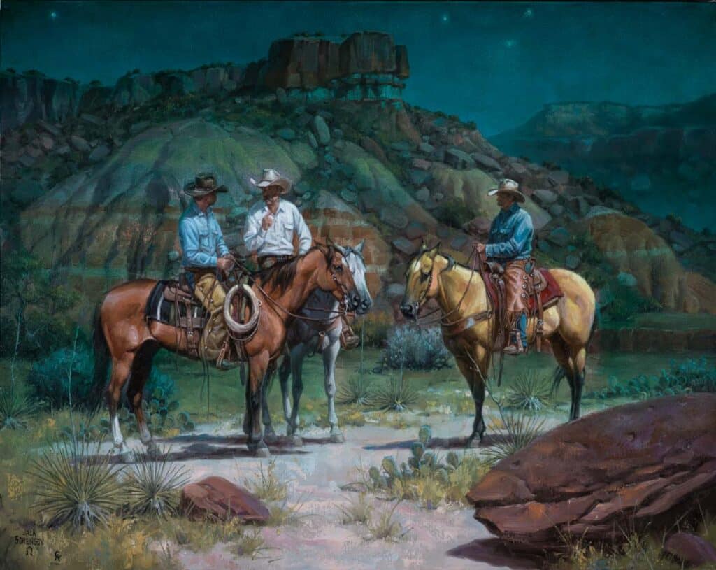 Palo Duro Moonlight – SOLD