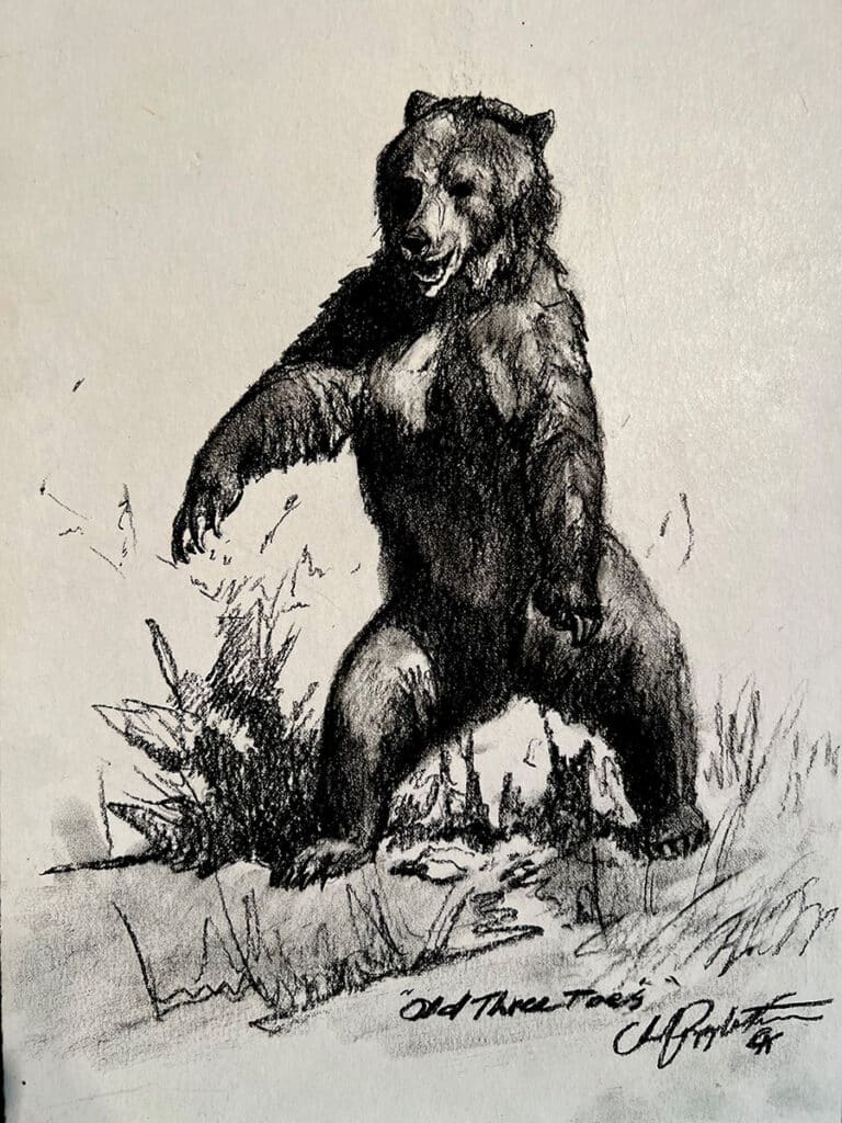 Old Three Toes – SOLD