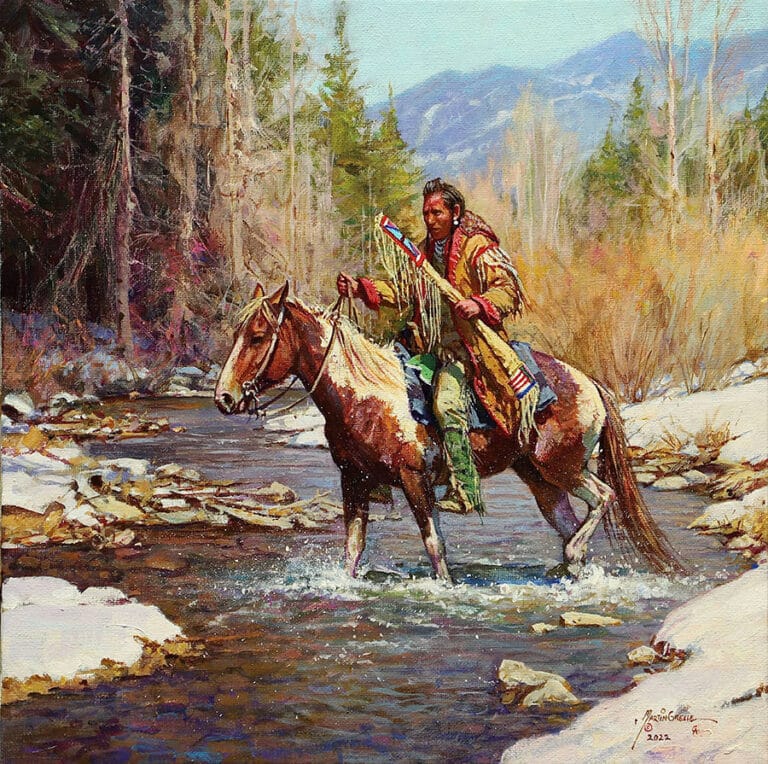 Apsaalooke Winter – SOLD