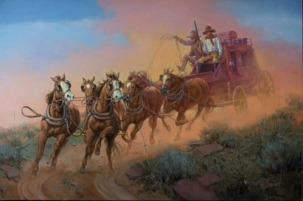 Through A Cloud Of Dust – SOLD