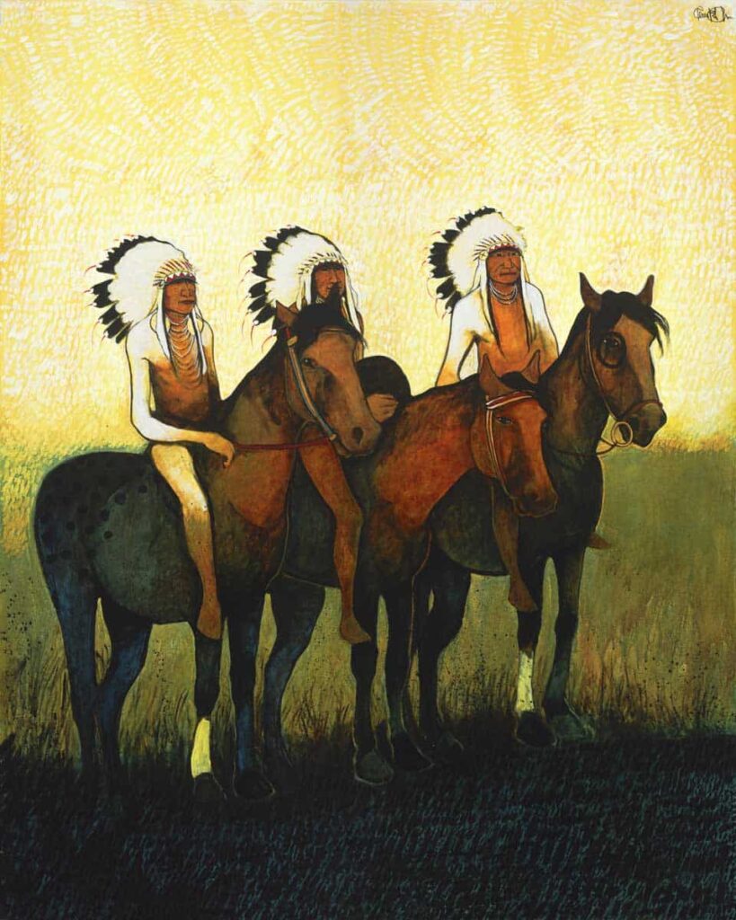 White Clay and War Bonnets