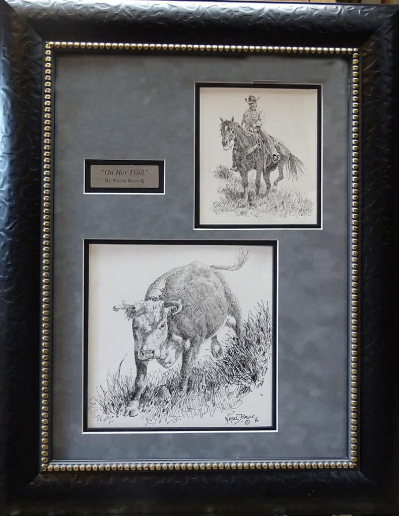 On Her Trail – SOLD