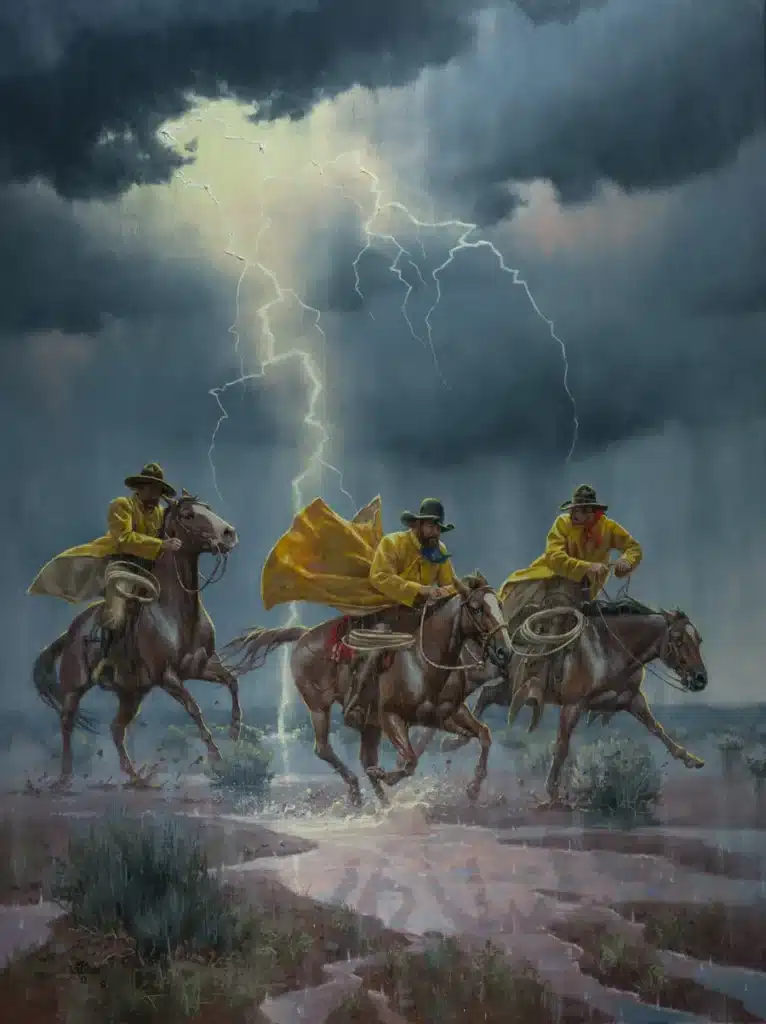Lightnin’ And Runnin’ Thunder – SOLD