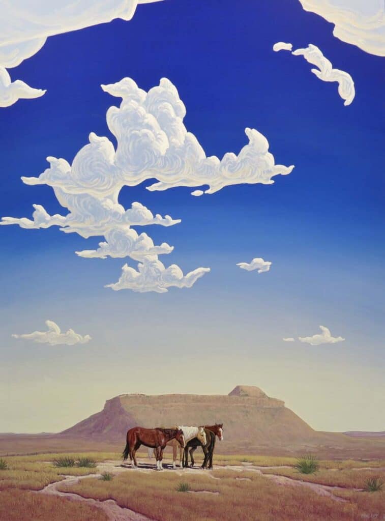 Resting Horses – SOLD