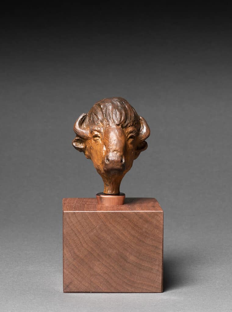 Bison Bottle Stopper – SOLD