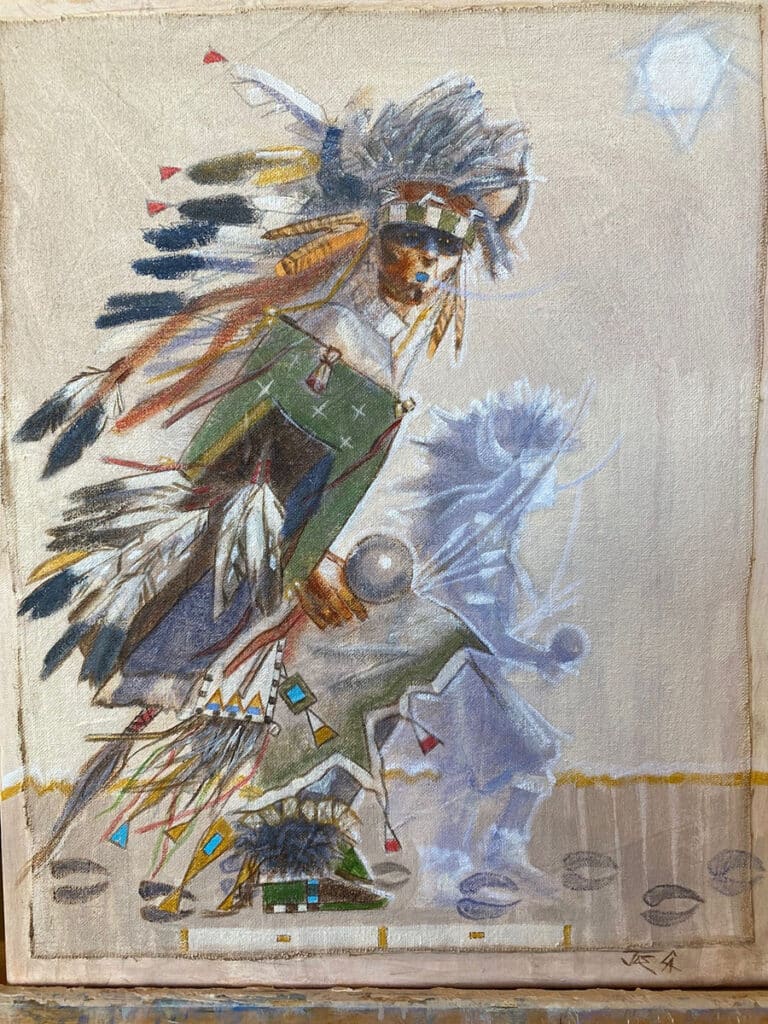 Following The Buffalo Scouts – SOLD