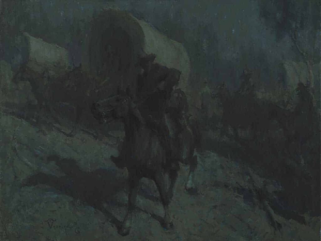 Night Wagon Train