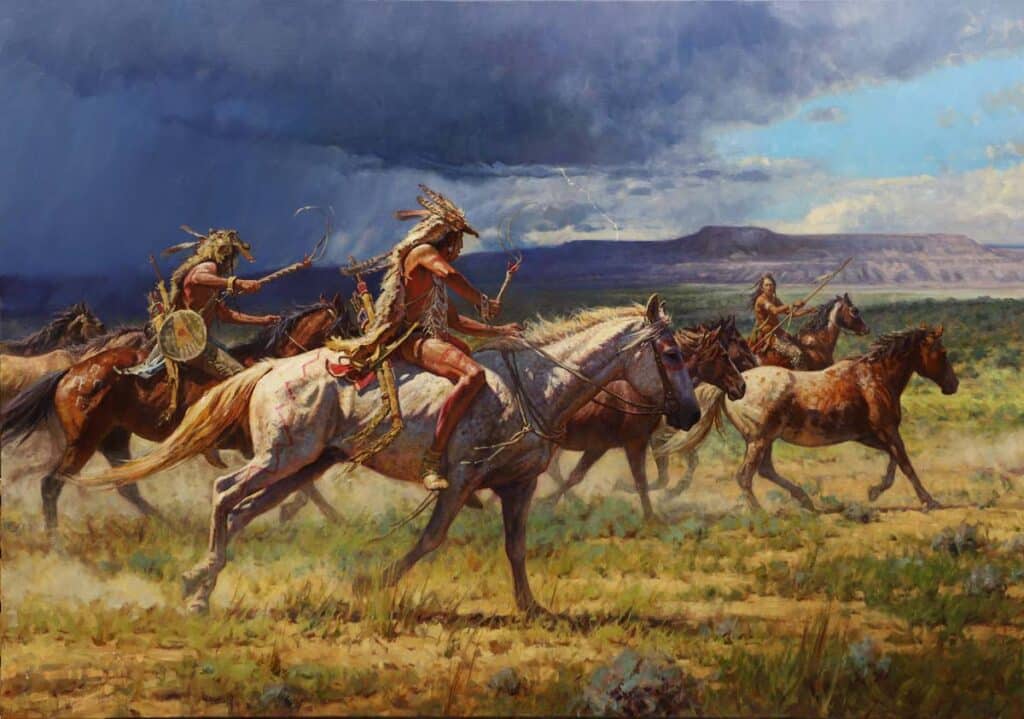 Apsaalooke Storm Racers – SOLD