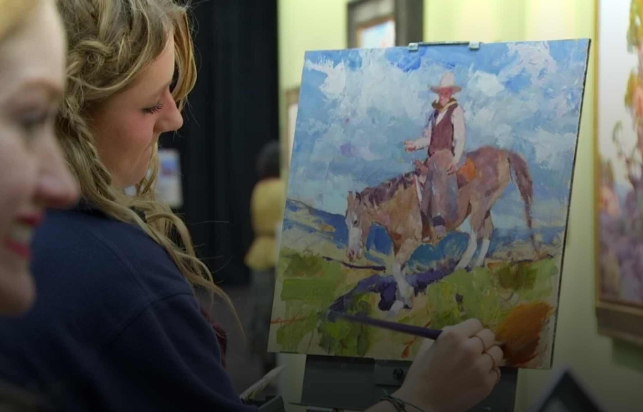 Classroom Experience for Budding Art Students